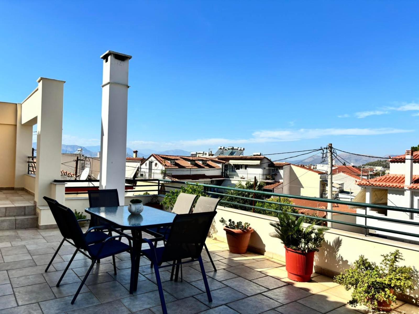 Aurora Family Loft Apartment Nafplio Bagian luar foto