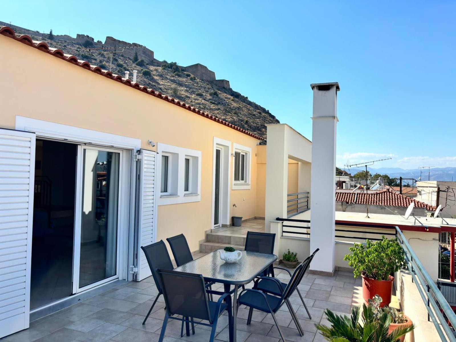 Aurora Family Loft Apartment Nafplio Bagian luar foto
